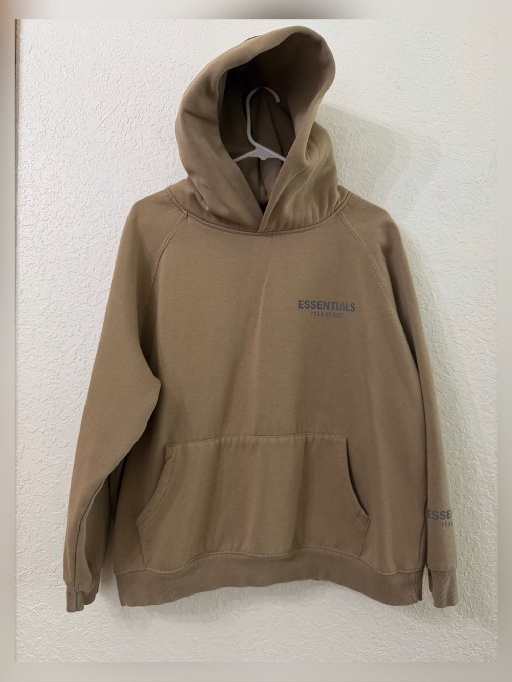 Fear of God Essentials Desert Taupe Hoodie - S